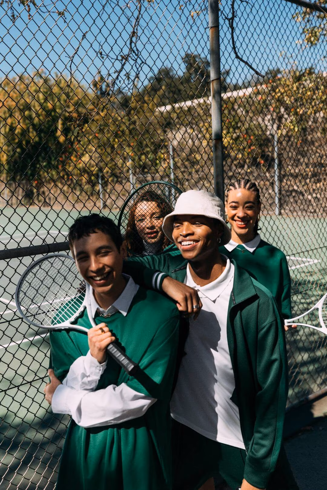 Tennis club social events - members gathering for barbecues and community activities